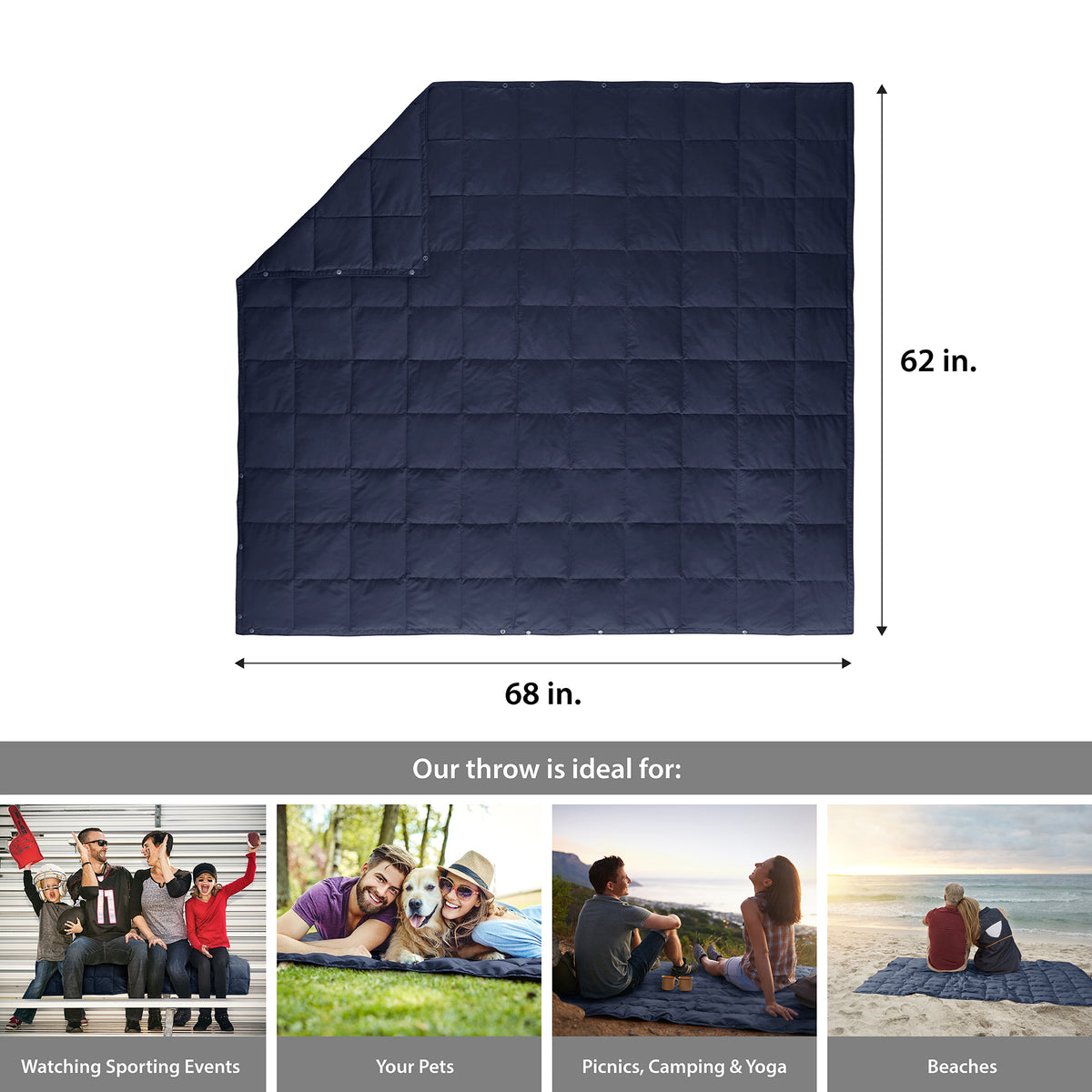 Hadly Wearable Multipurpose Throw