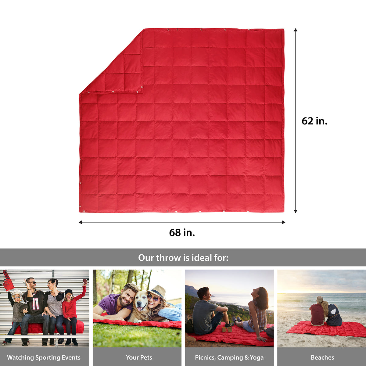 Hadly Wearable Multipurpose Throw