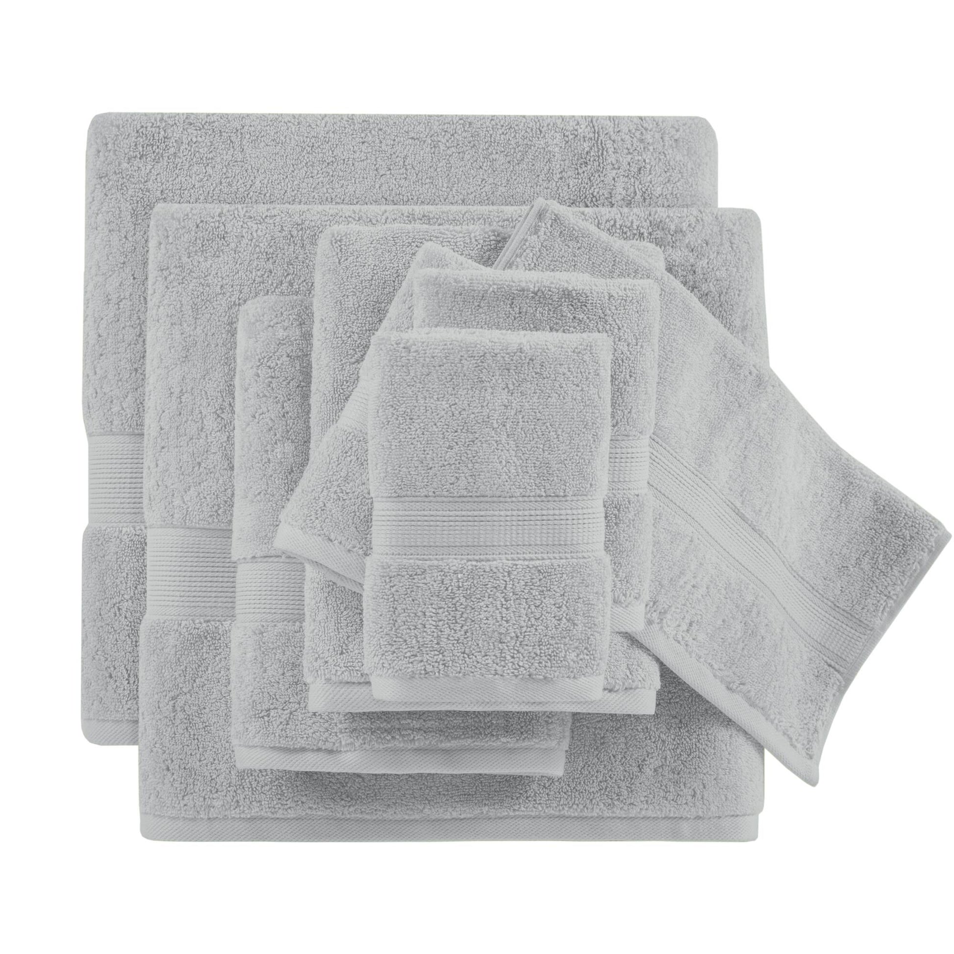 Madison Park Signature 800GSM Ultra-Soft 100% Cotton Absorbent Towel Set