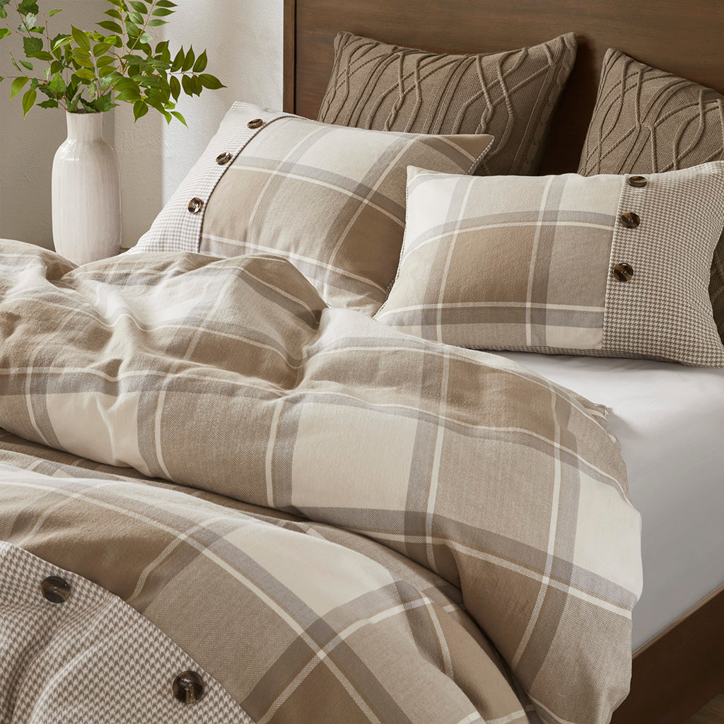 Madison Park Signature Cotton Jacquard Comforter Set