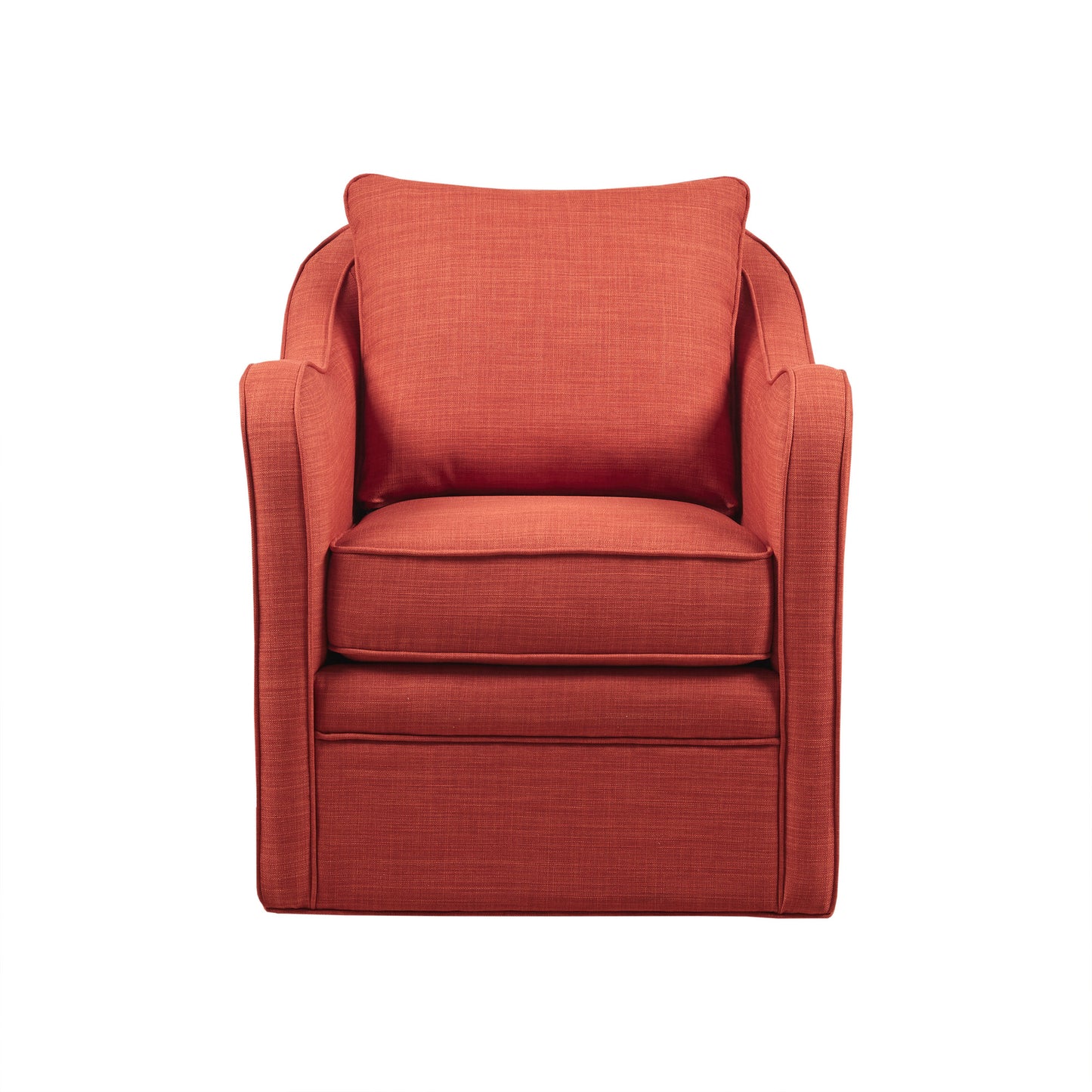 Madison Park Wide Seat Swivel Arm Chair