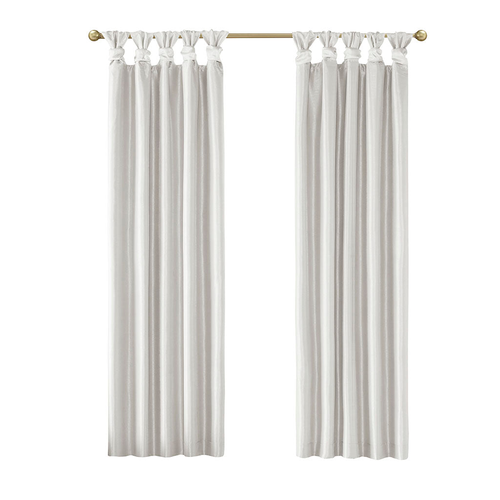 Madison Park Twist Tab Total Blackout Window Curtain Panel