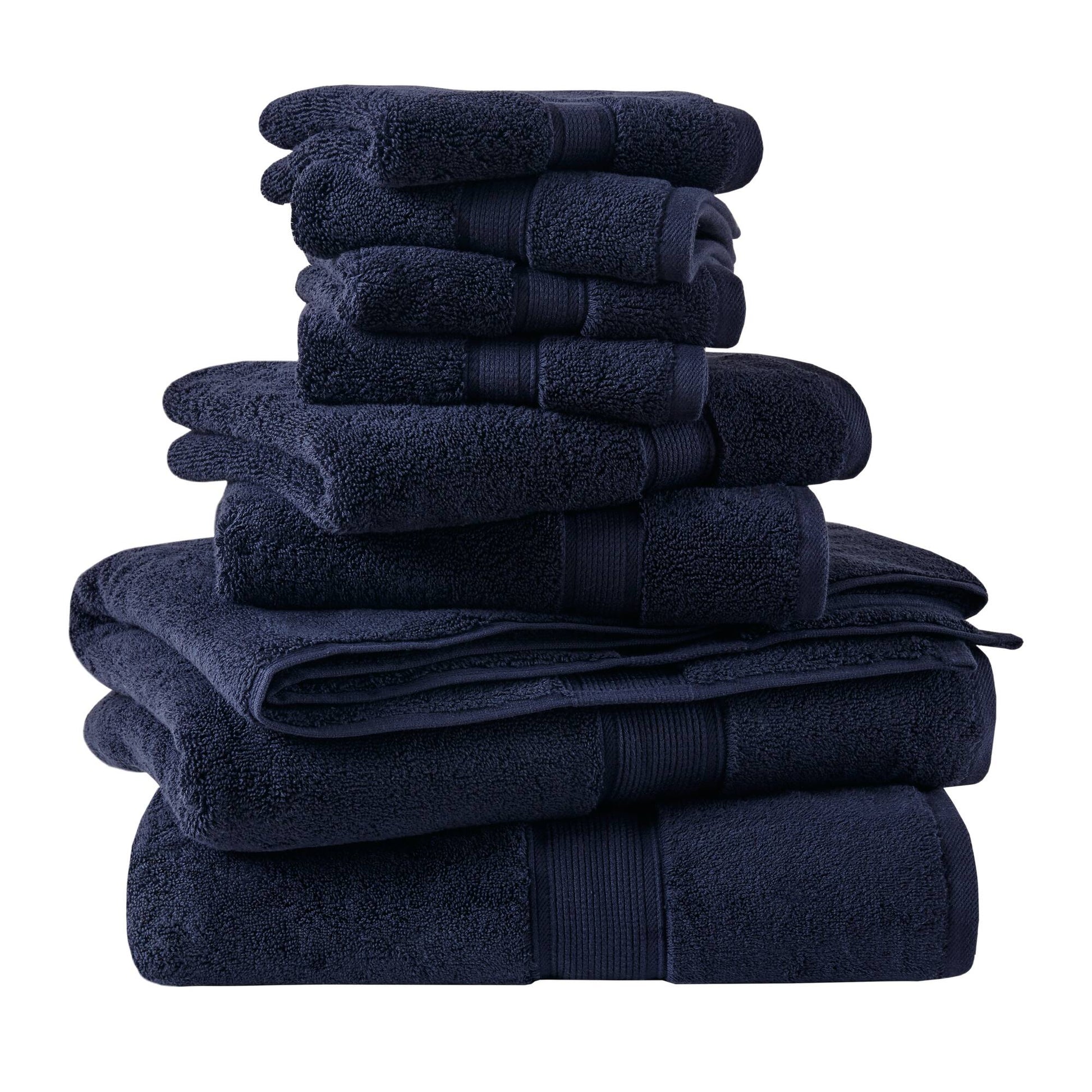 Madison Park Signature 800GSM Ultra-Soft 100% Cotton Absorbent Towel Set