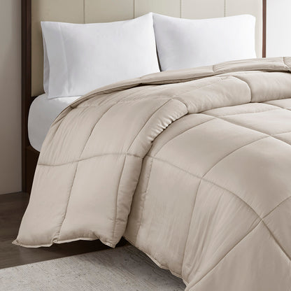 Madison Park 300 Thread Count Cotton Shell Luxury Down Alternative Comforter