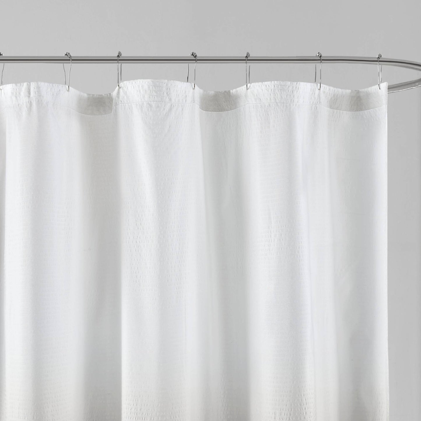 Madison Park Ombre Printed Seersucker Shower Curtain