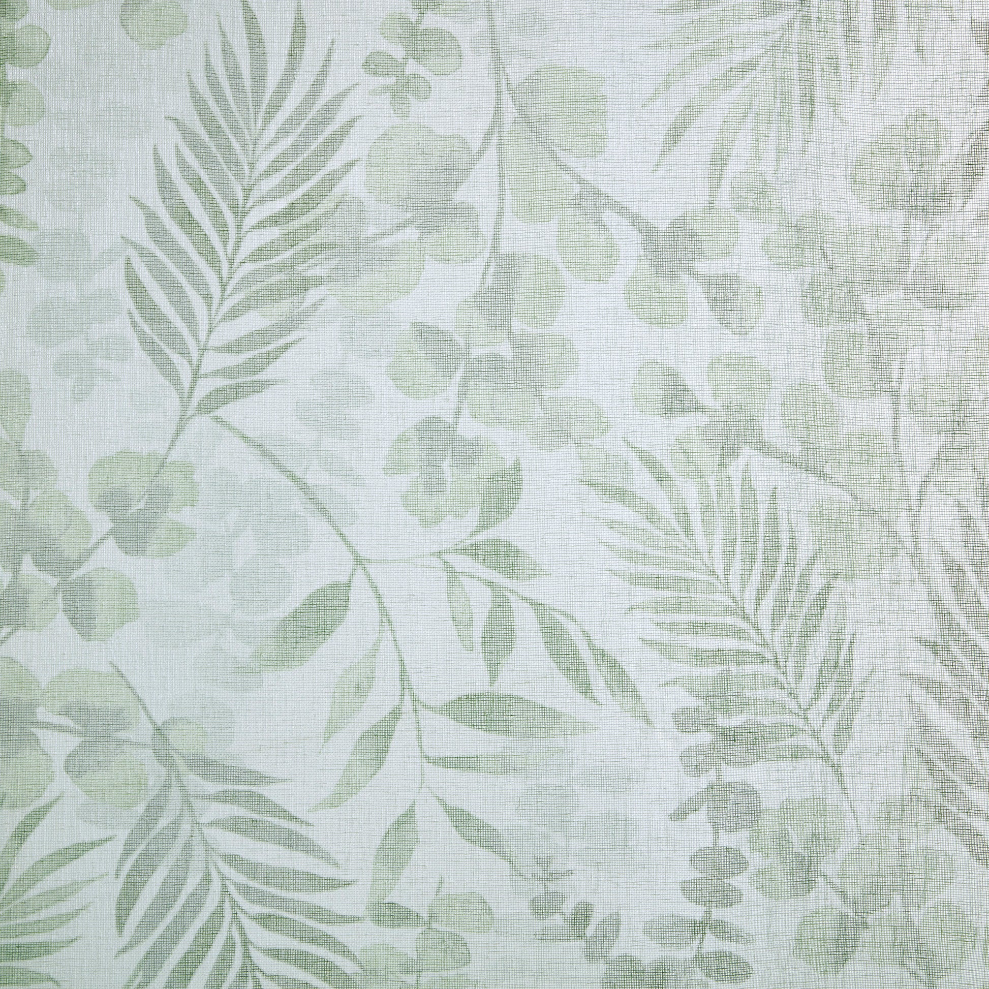Madison Park Botanical Printed Texture Sheer Window Pair
