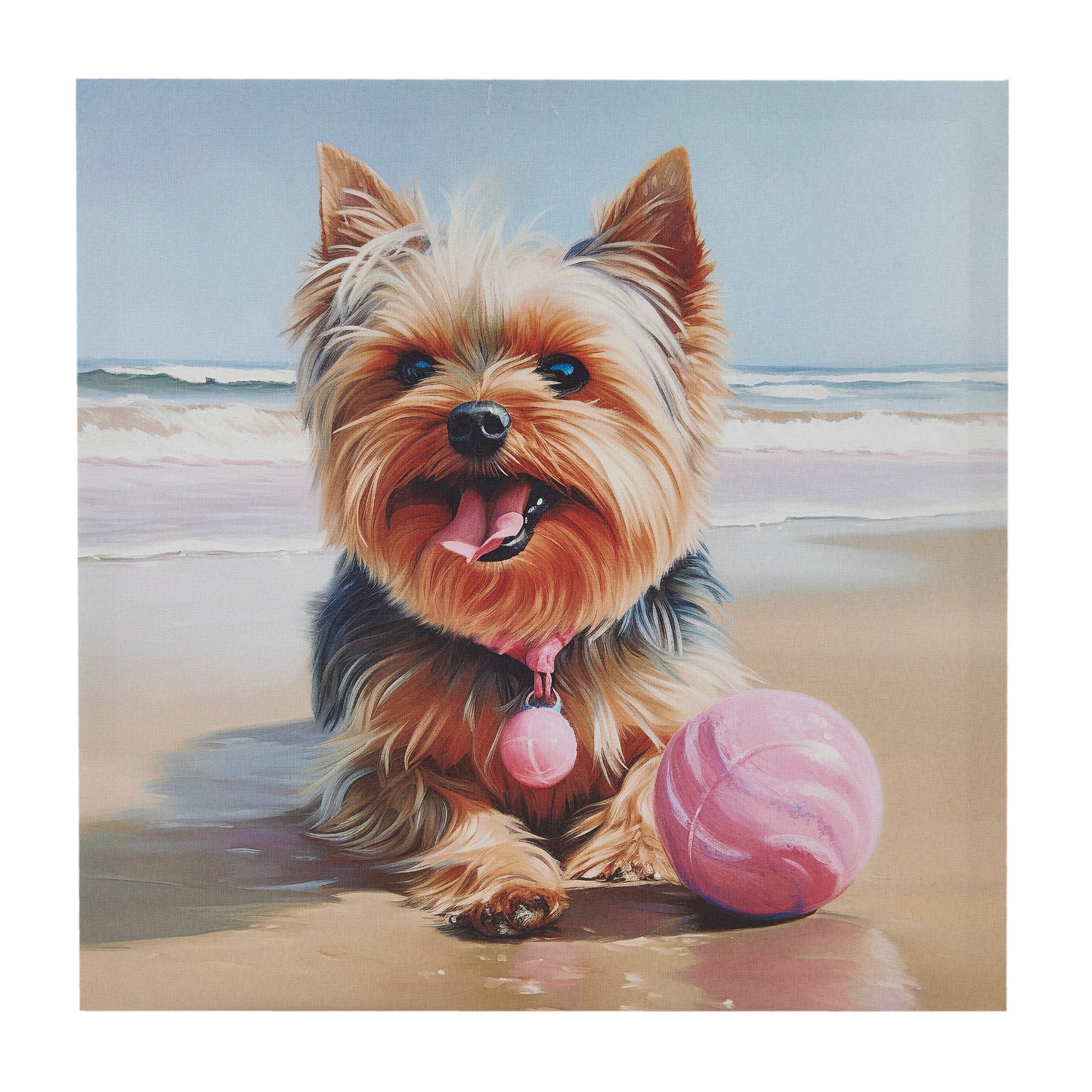 Madison Park Yorkie Canvas Wall Art