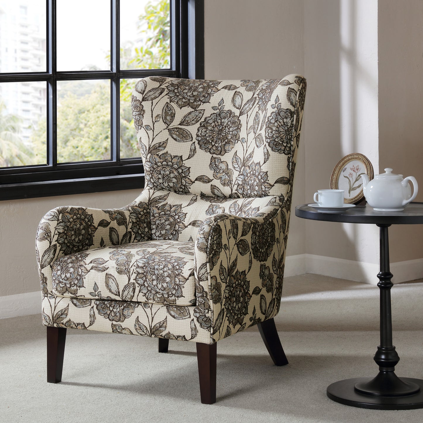 Madison Park Swoop Wing Chair