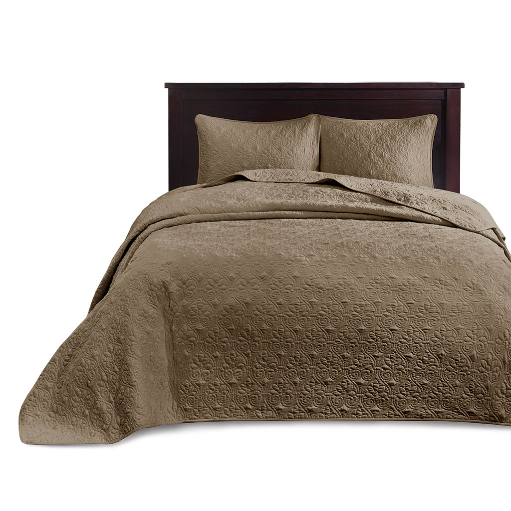 Madison Park 3 Piece Reversible Bedspread Set