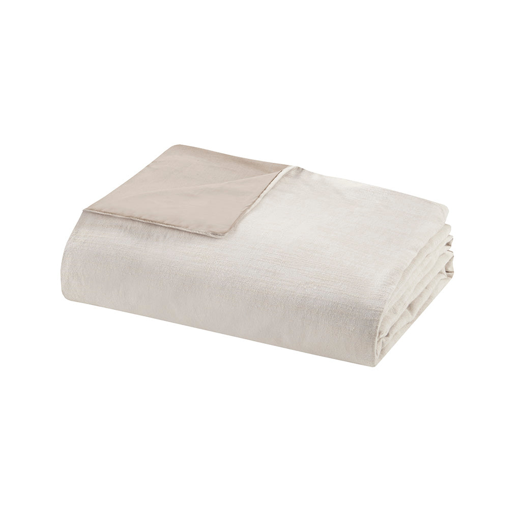 Dover 3 Piece Organic Cotton Oversized Duvet Cover Set