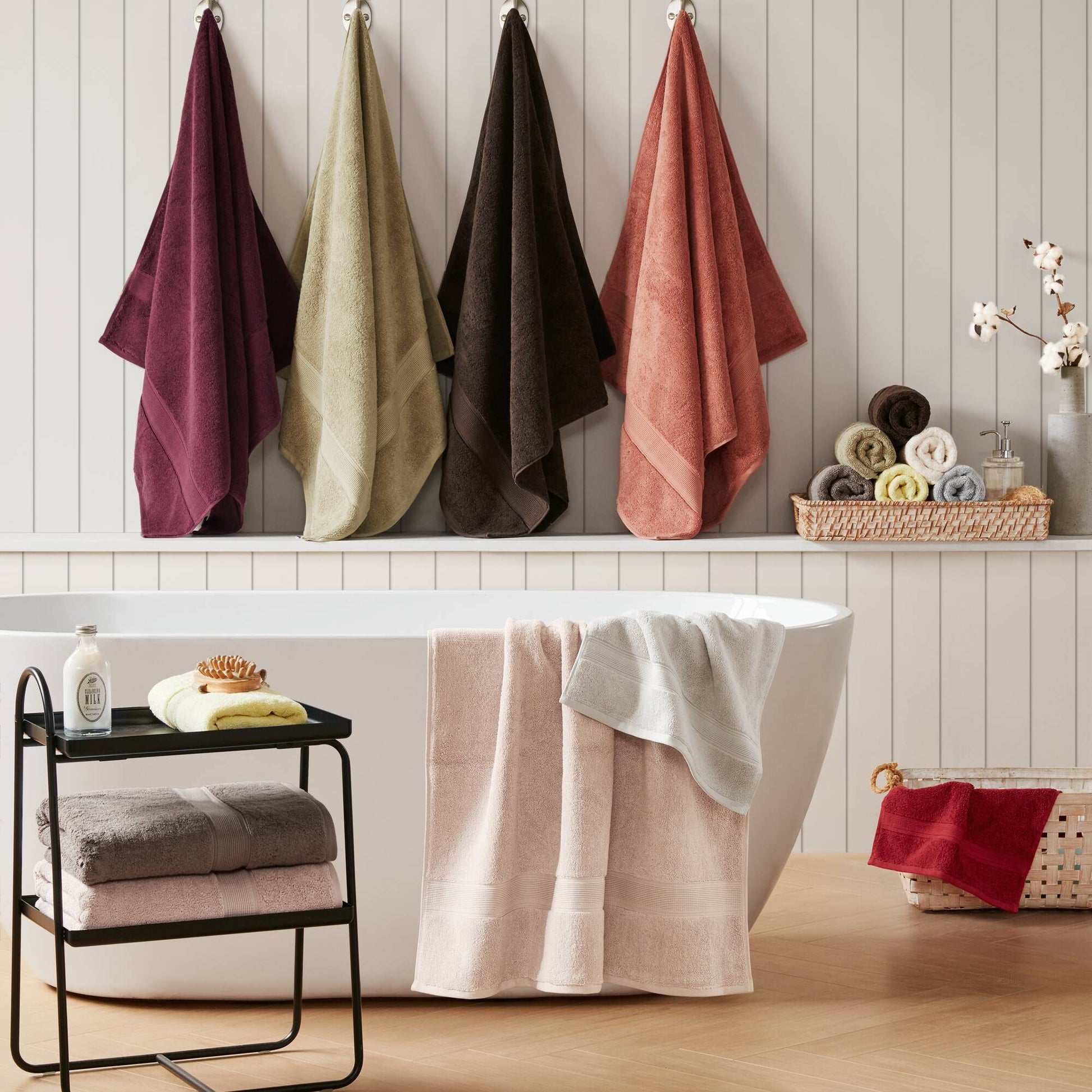 Madison Park Signature 800GSM Ultra-Soft 100% Cotton Absorbent Towel Set
