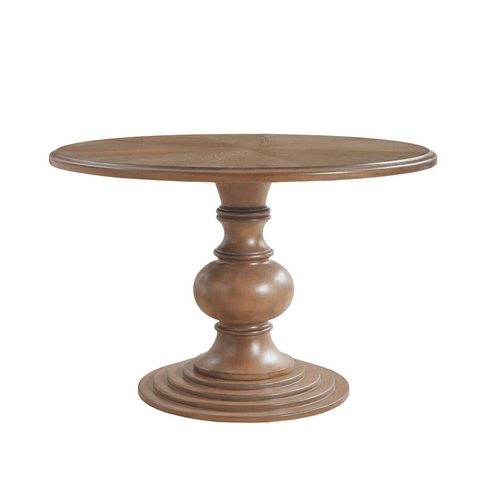 Madison Park 46" Round Pedestal Dining Table