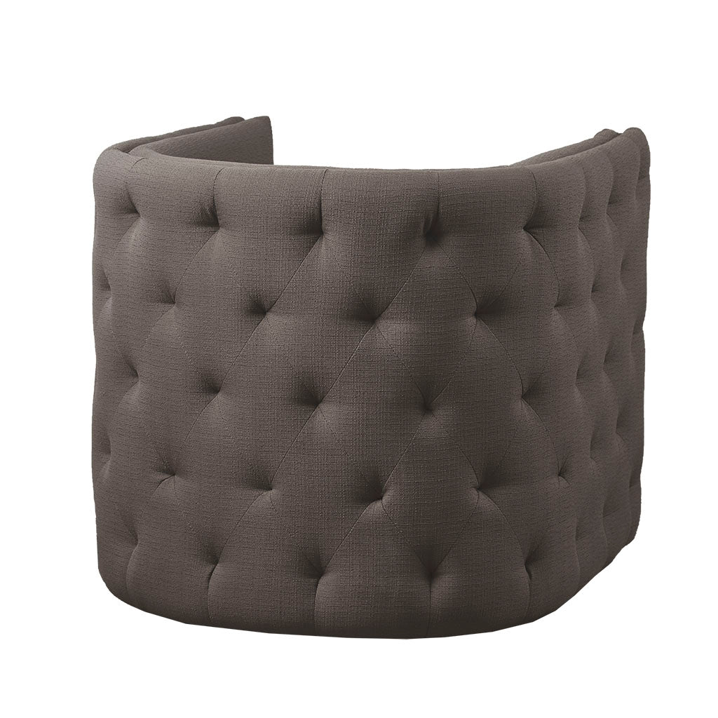 Madison Park Tufted Barrel Swivel Chair