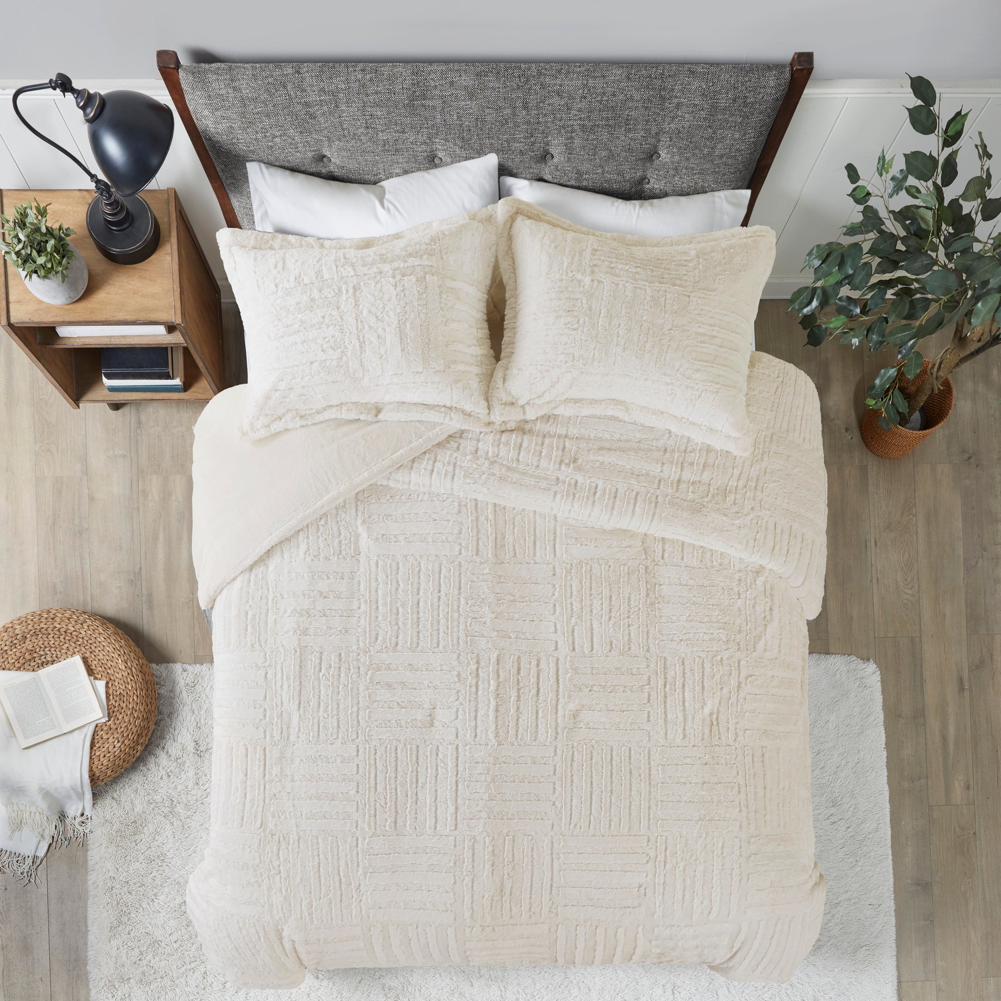 Madison Park Fur Down Alternative Comforter Mini Set