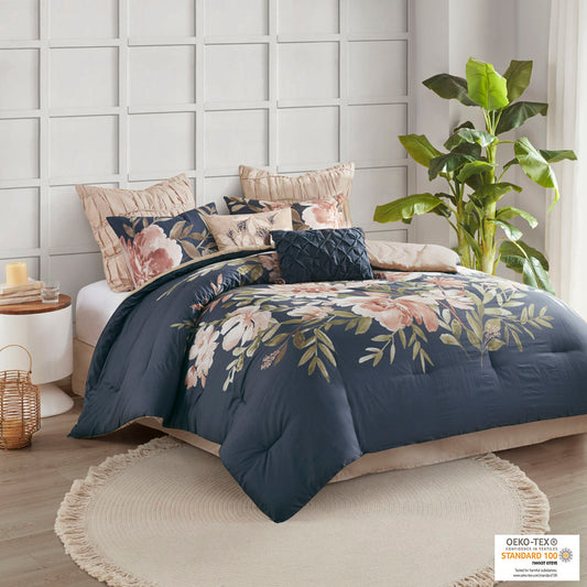 Madison Park 8 Piece Cotton Comforter Set