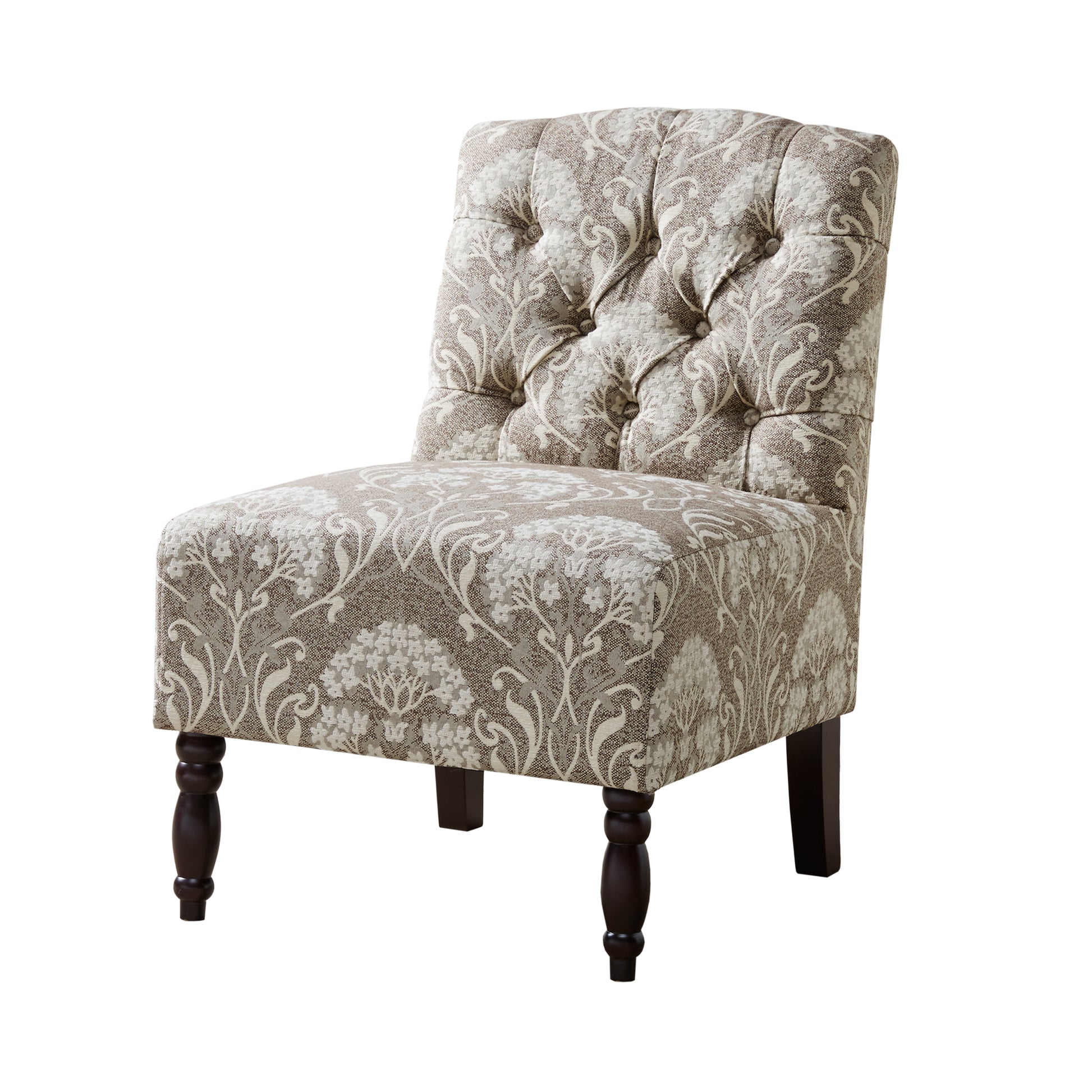 Madison Park Tufted Armless Chair