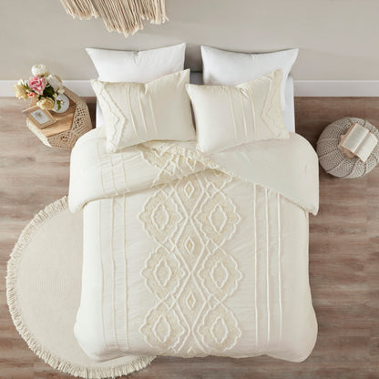 Madison Park 3 Piece Cotton Comforter Set