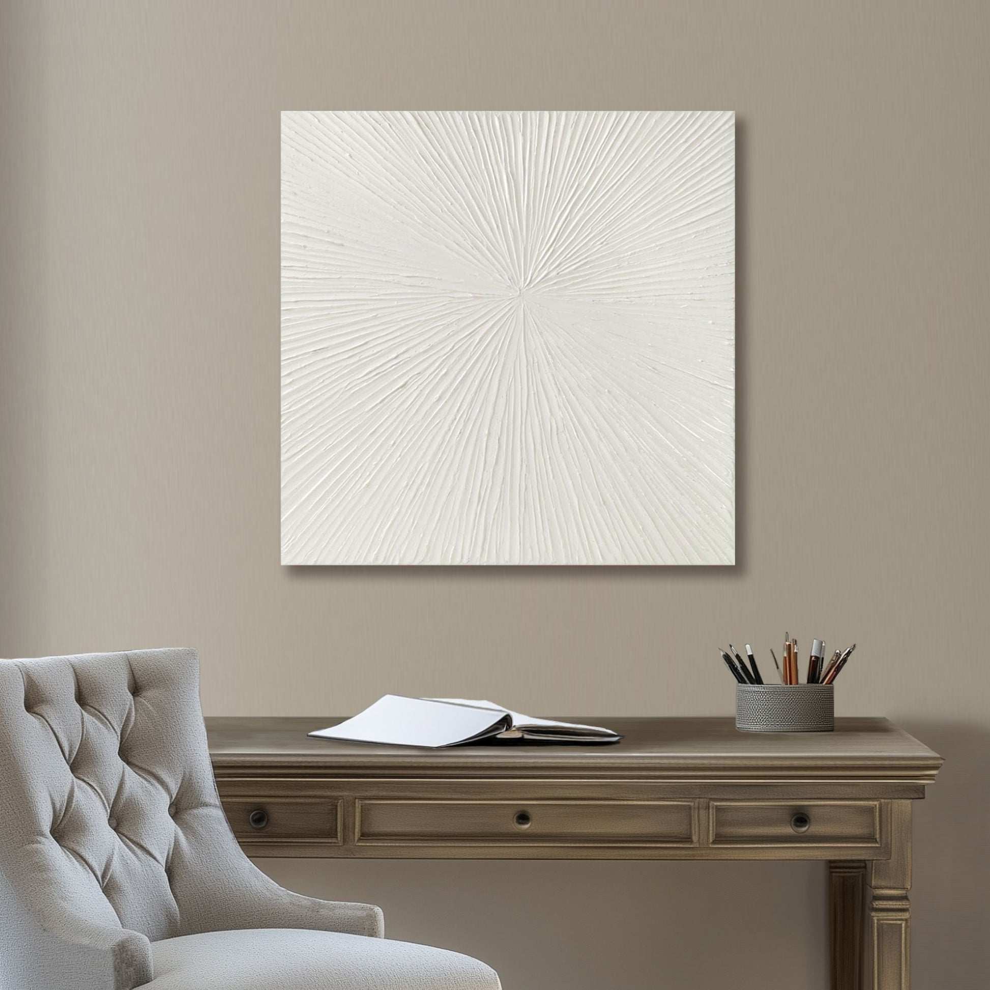 Madison Park Signature Hand Painted Dimensional Resin Wall Art
