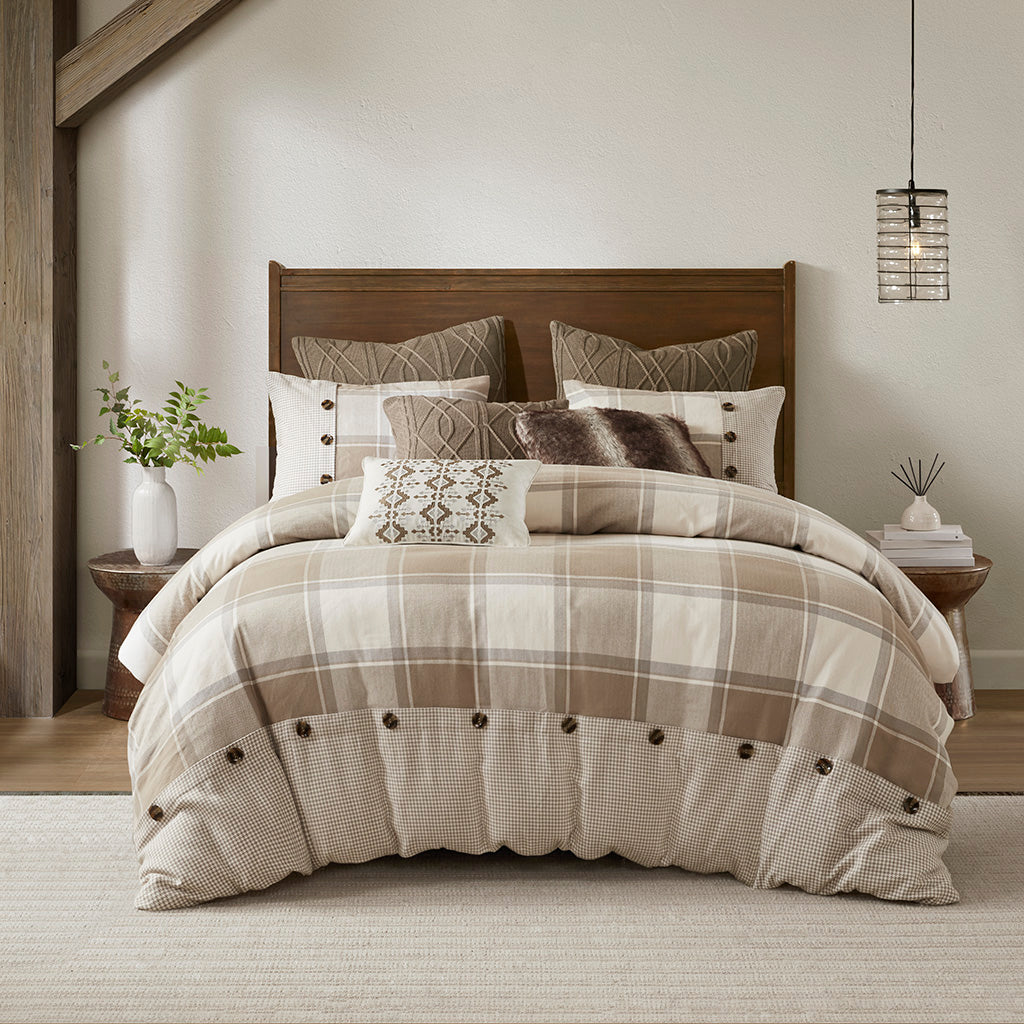 Madison Park Signature Cotton Jacquard Comforter Set