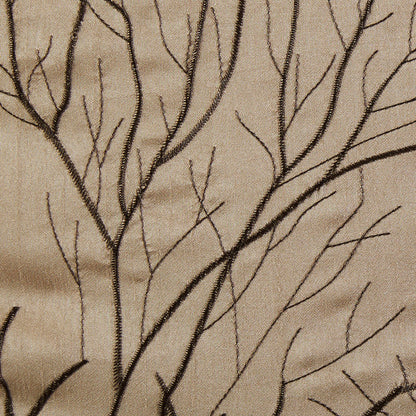 Madison Park Faux Silk Embroidered Window Valance