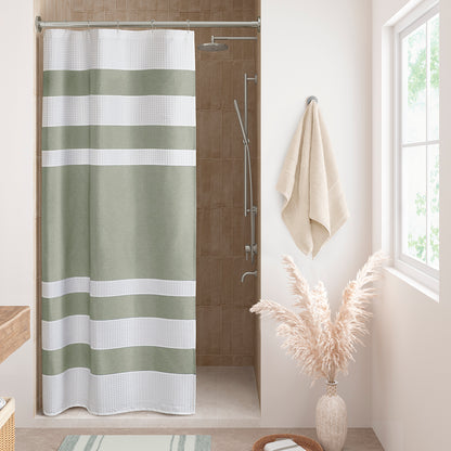 Madison Park Shower Curtain with 3M Treatment