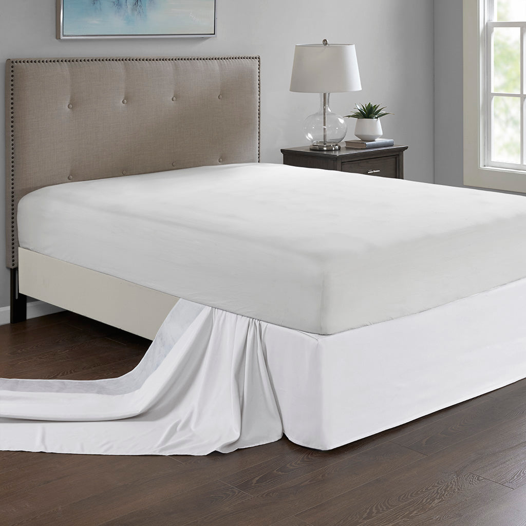 🎁 Simple Fit Wrap Around Adjustable Bedskirt (100% off)