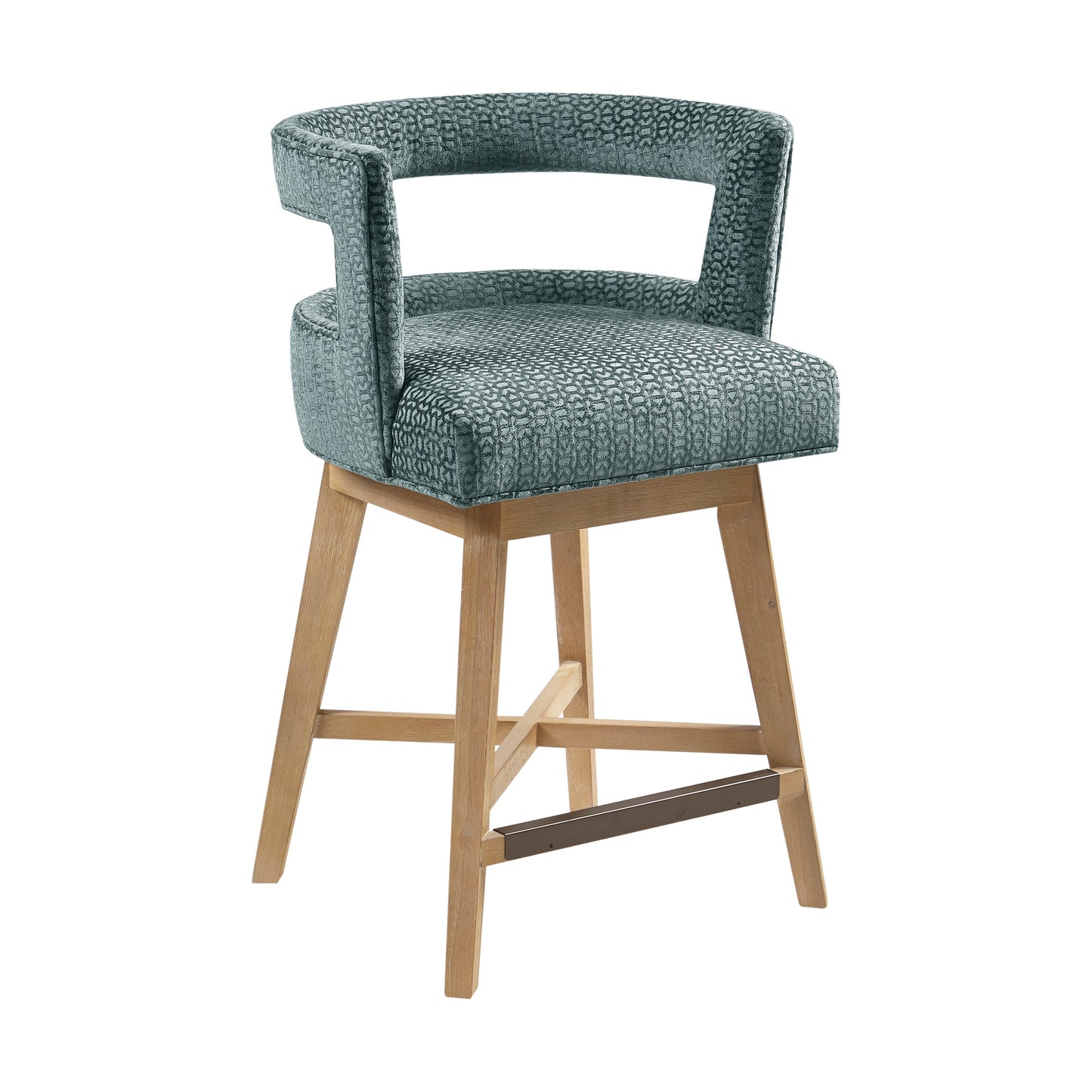 Madison Park Swivel Counter Stool