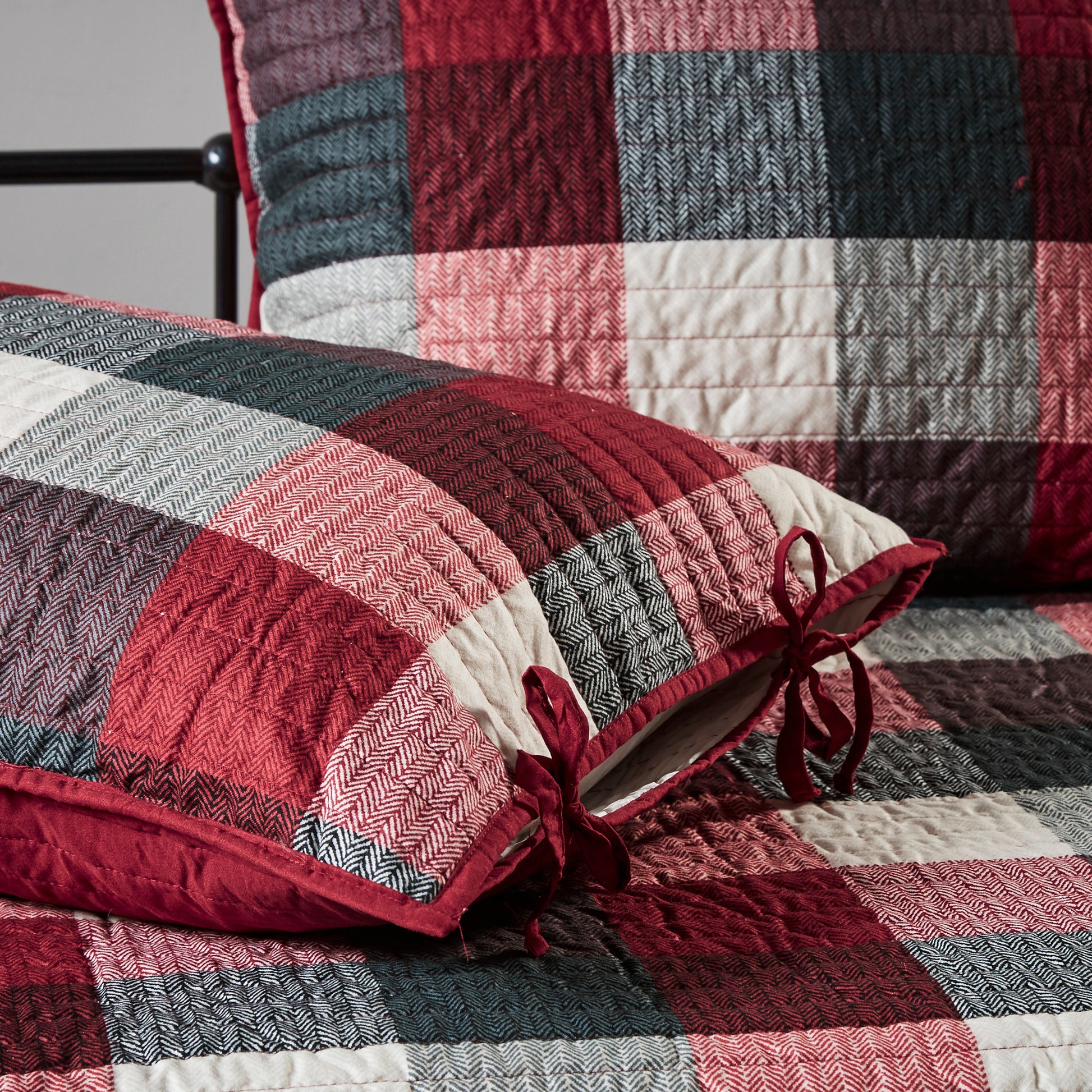 Madison Park 6 Piece Reversible Plaid Daybed Cover Set