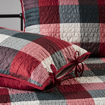 Madison Park 6 Piece Reversible Plaid Daybed Cover Set