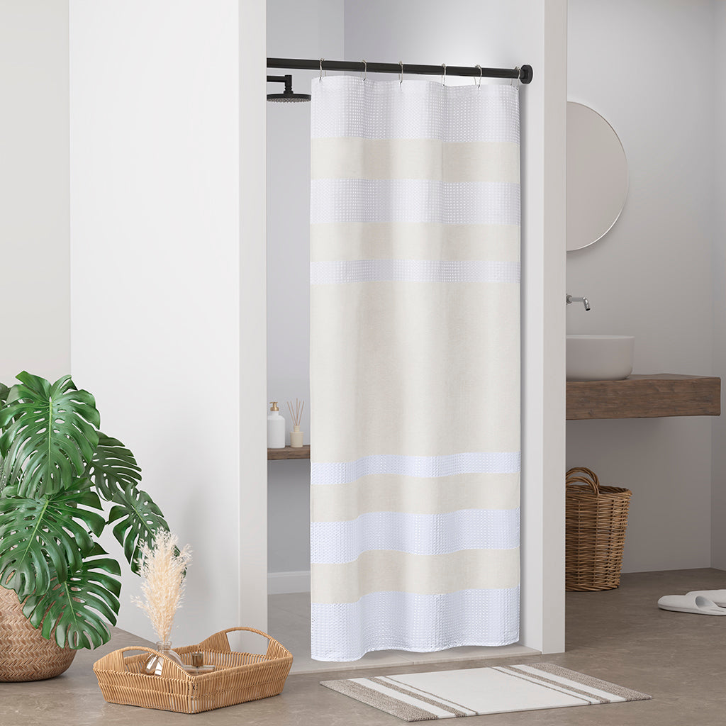 Madison Park Shower Curtain with 3M Treatment