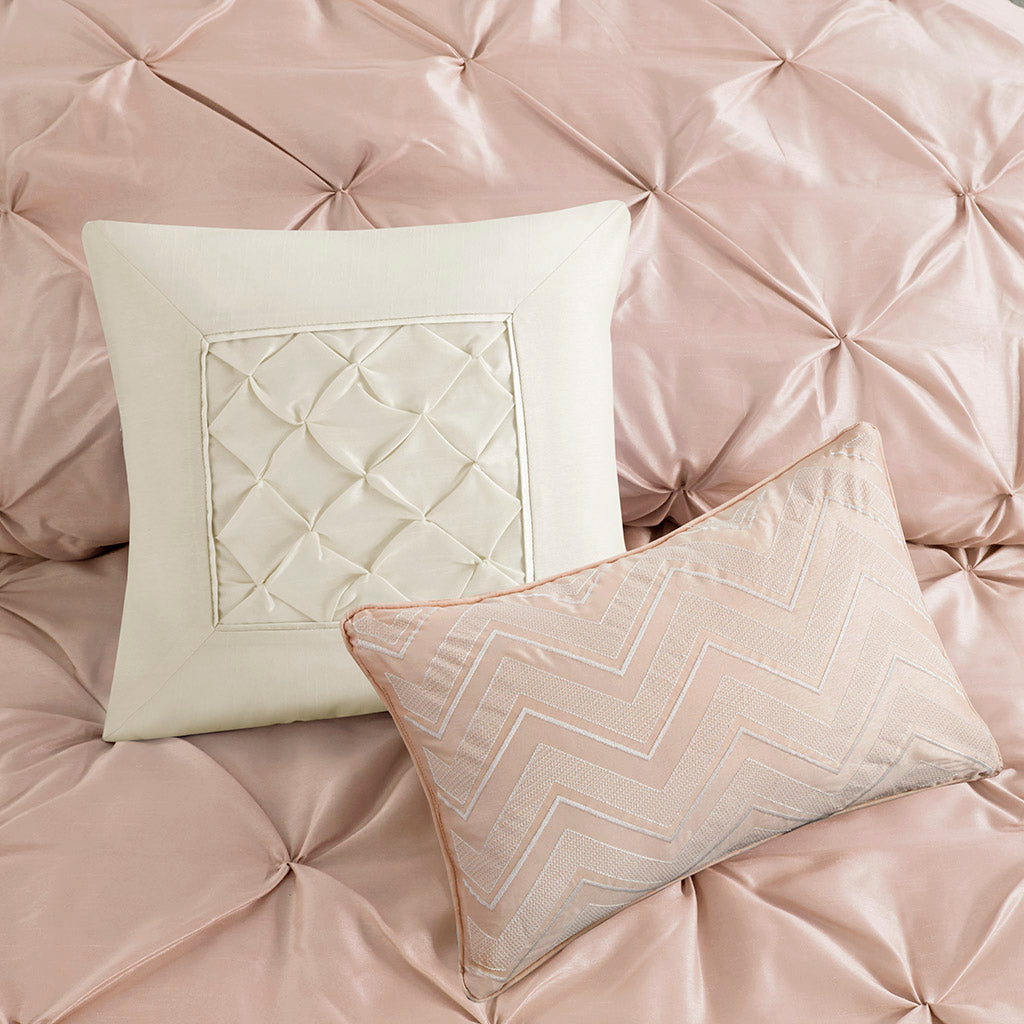 Madison Park 7 Piece Tufted Comforter Set