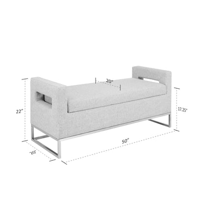 Madison Park Soft Close Storage Bench