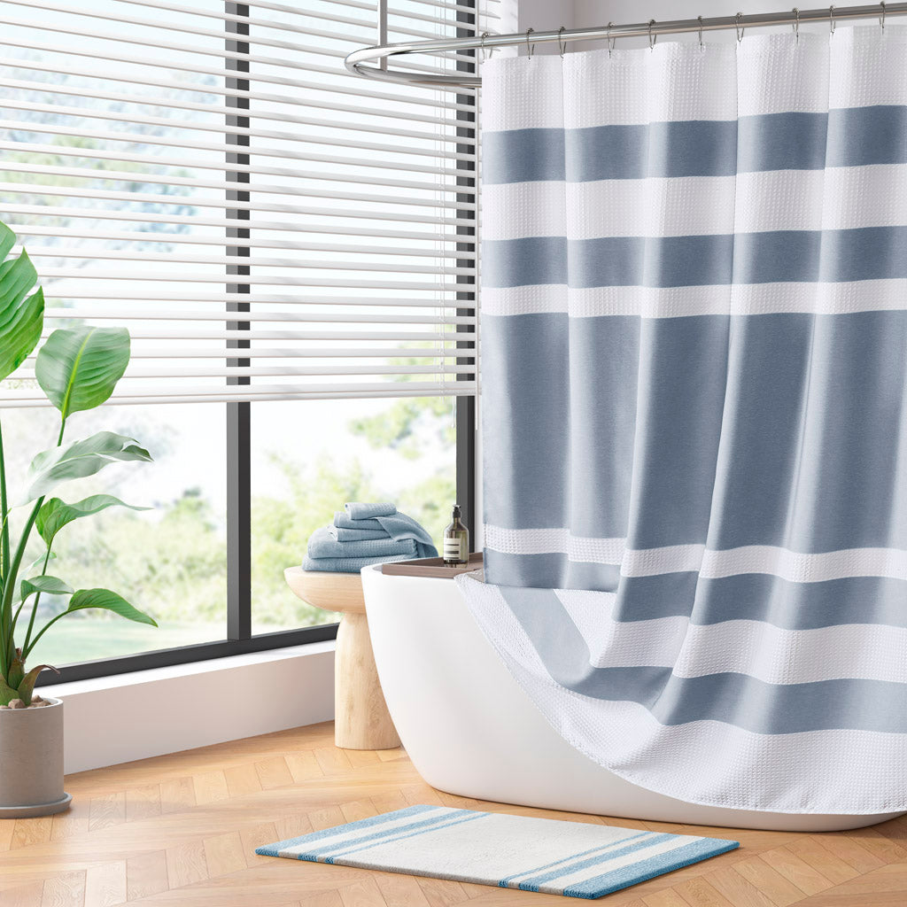 Madison Park Shower Curtain with 3M Treatment