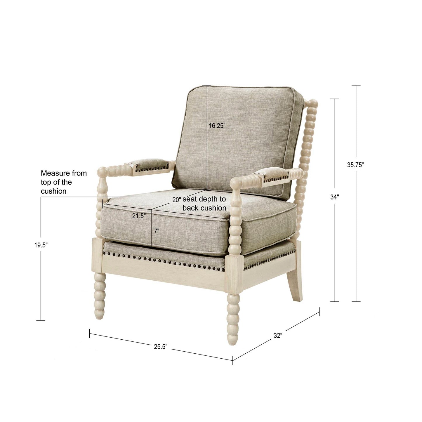 Madison Park Accent Arm Chair