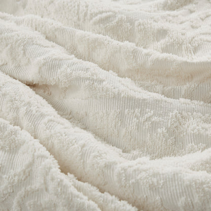 Madison Park 3 Piece Tufted Woven Comforter Set