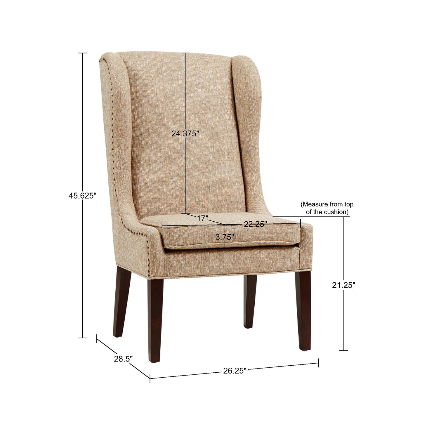 Madison Park Captains Dining Chair