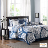 Vienna 7-Piece Cotton Printed Comforter Set