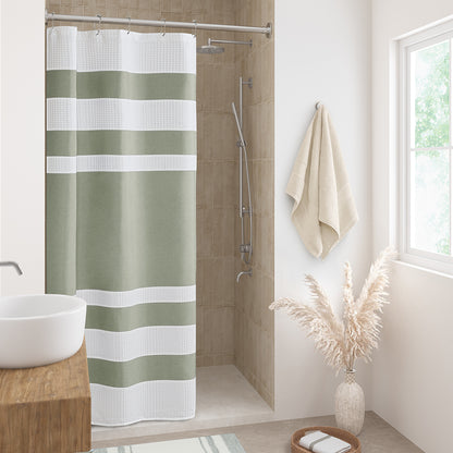 Madison Park Shower Curtain with 3M Treatment