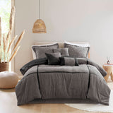 Dallas 7-Piece Micro Corduroy Comforter Set