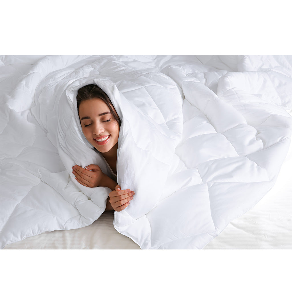 Maximum Warmth Cotton Down Alternative Featherless Comforter
