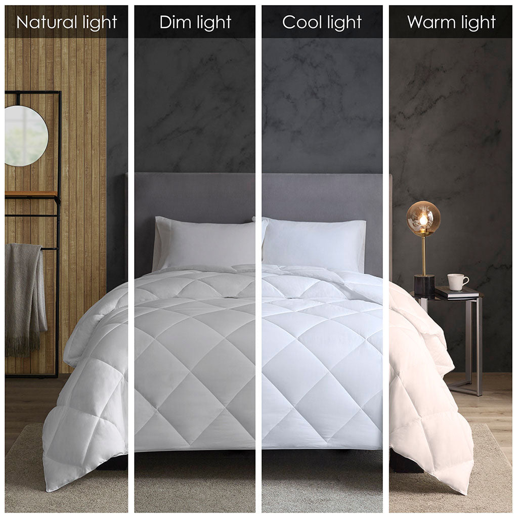 Maximum Warmth Cotton Down Alternative Featherless Comforter