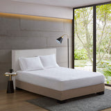 All Natural Cotton Percale Quilted Mattress Pad