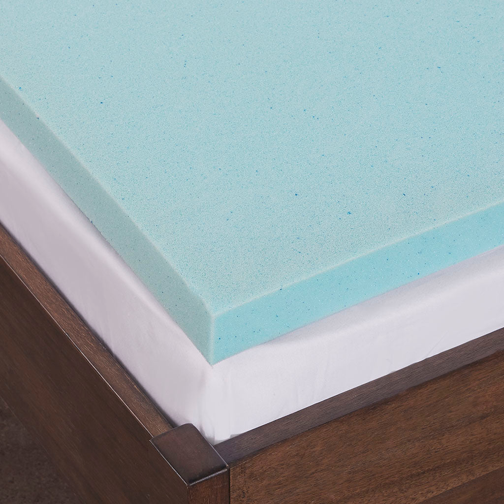 2" Gel Memory Foam with 3M Cover Mattress Topper
