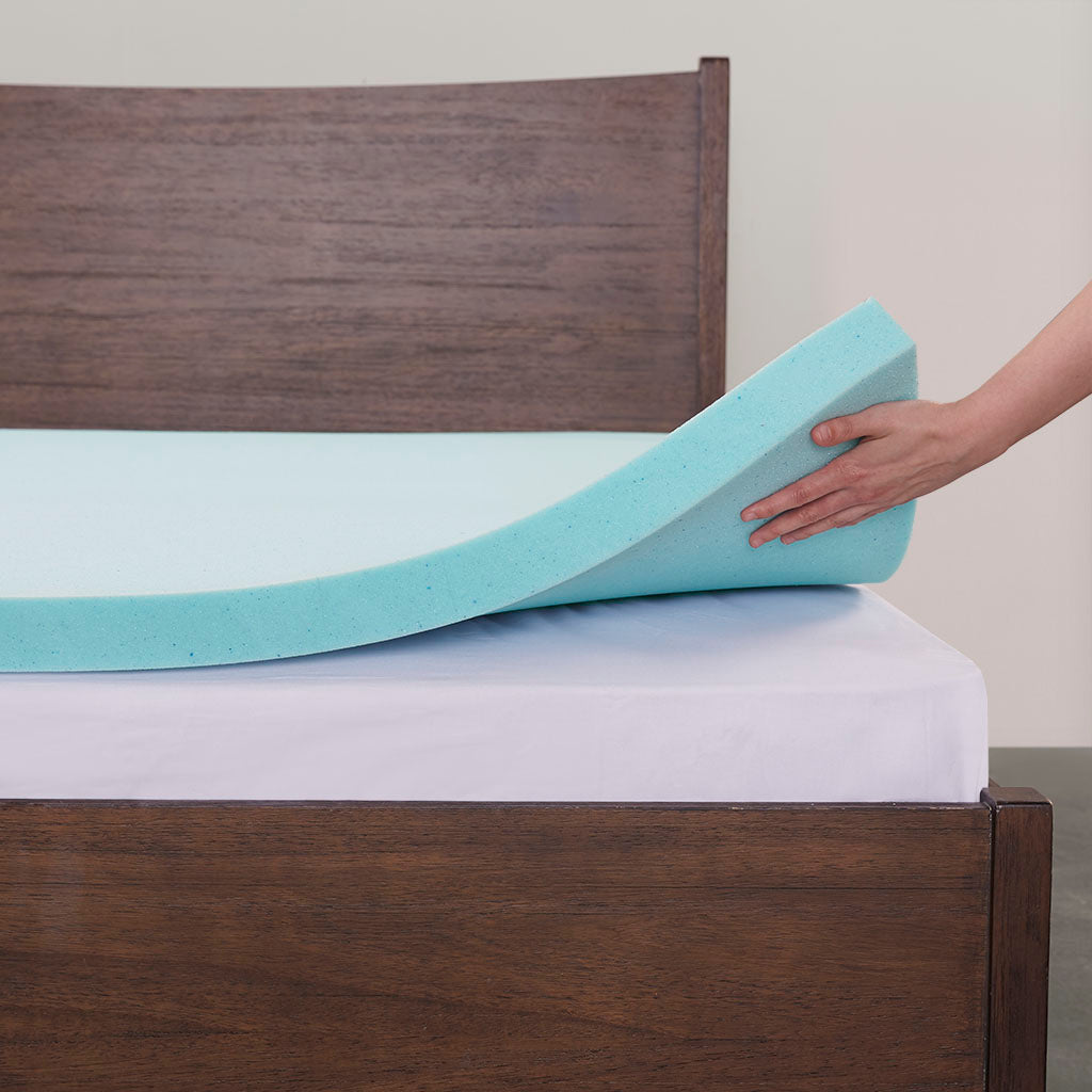 2" Gel Memory Foam with 3M Cover Mattress Topper