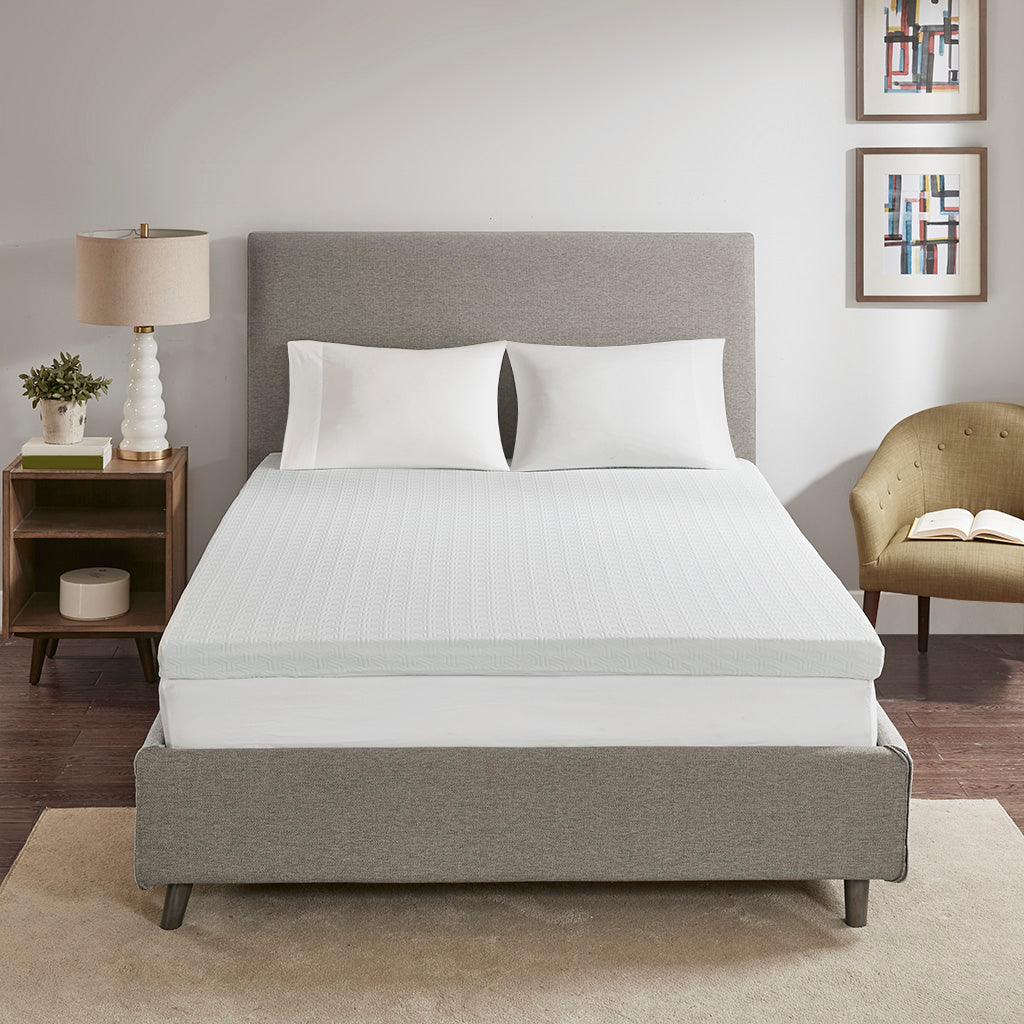 2" Gel Memory Foam with 3M Cover Mattress Topper