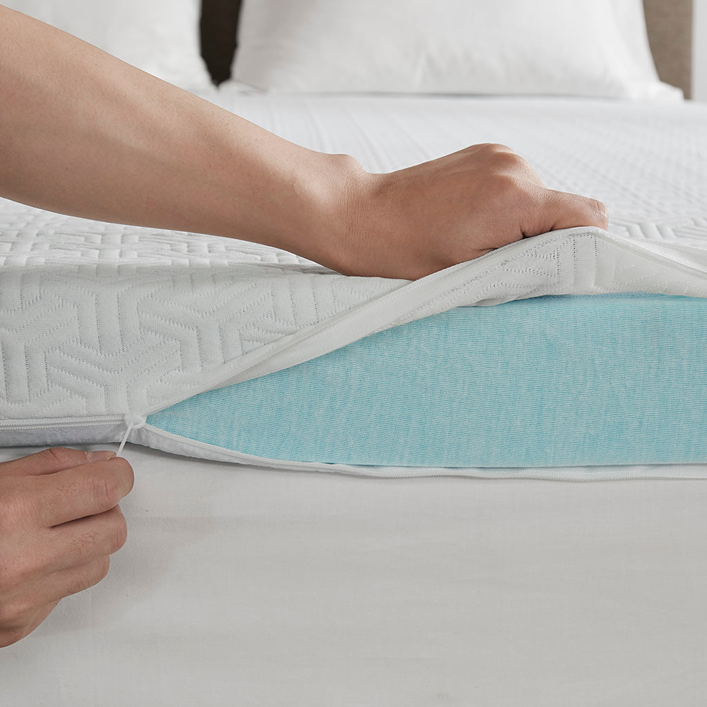 2" Gel Memory Foam with 3M Cover Mattress Topper