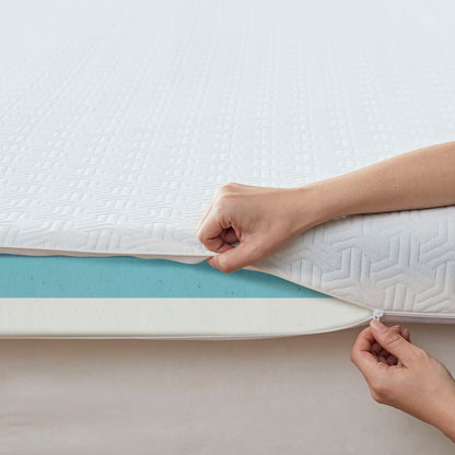 4" Gel Memory Foam with 3M Cover 4" Memory Foam Mattress Topper