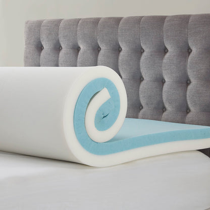 4" Gel Memory Foam with 3M Cover 4" Memory Foam Mattress Topper