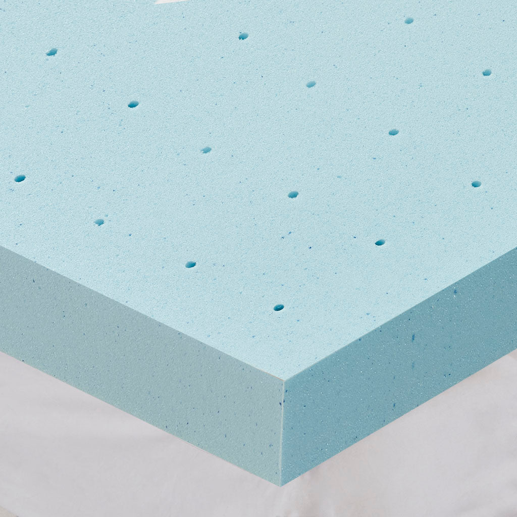 3" Gel Memory Foam with Cooling Cover Hypoallergenic 3" Cooling Gel Memory Foam Mattress Topper with Removable Cooling Cover