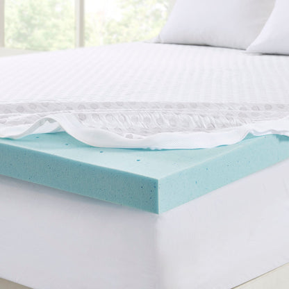 3" Gel Memory Foam with Cooling Cover Hypoallergenic 3" Cooling Gel Memory Foam Mattress Topper with Removable Cooling Cover